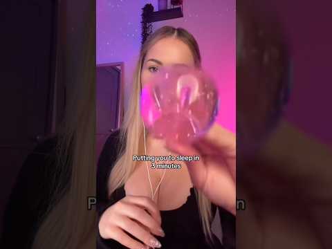Fall asleep with me in 3 minutes 😴💭 #asmr #asmrsounds #asmrvideo