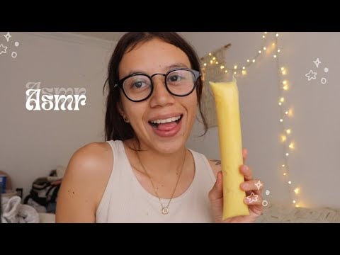 ASMR historia + comiendo boli ✨🧊💛