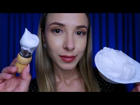 ASMR Você pediu Cabelo e barba?💈✂️ 