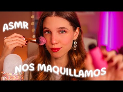 ASMR ME MAQUILLO CONTIGO ✨ Roleplay amigas maquillándose 💄🌙