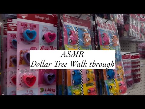 ASMR 💕 Dollar Tree Walkthrough (public asmr)