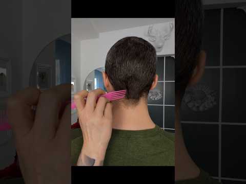 So satisfying hair combing