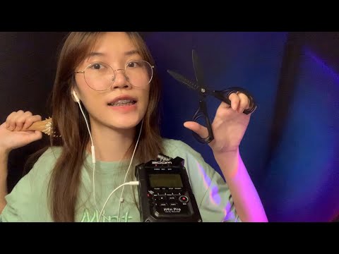 ASMR Thai Whispering and Random Triggers ดึกแล้วมีคนยังไม่นอนนนน