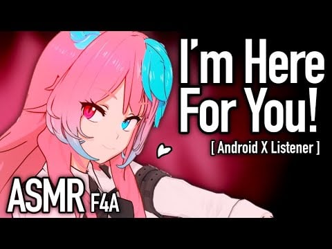 Resting On Her Lap After Work! [F4A ASMR][Android BFF Audio RP][Cuddles, Singing]