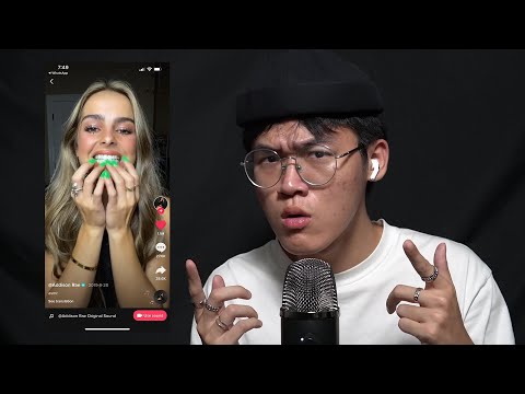 ASMRtist Reacts to Tik Tok ASMR