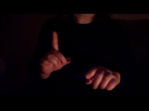 ASMR | Whispered countdown to sleep with hand movements