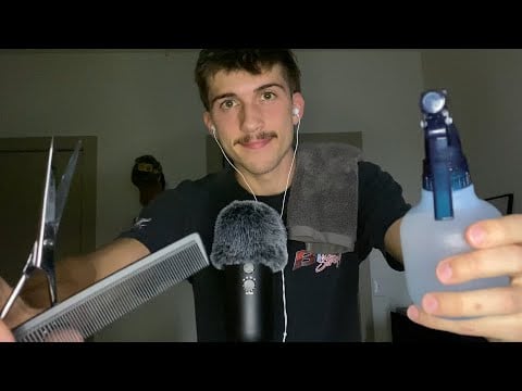 Lo-Fi ASMR Barber Gives You a Nice Haircut ✂️ | Personal Attention & Relaxing Haircut Roleplay