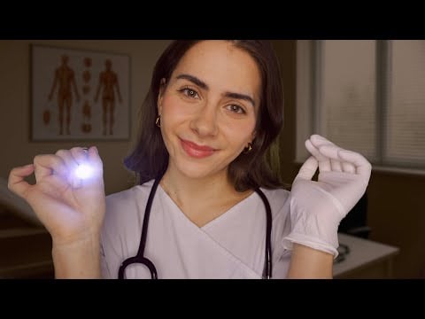 Hautarzt Untersuchung ASMR 😴 Einschlafen garantiert.