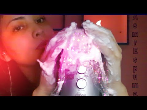 Asmr Espuma No Microfone 🧼🎙️