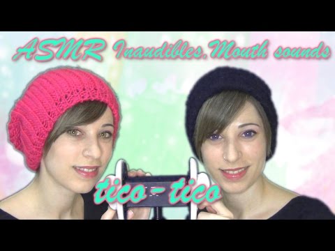 ASMR español | Doble sesión inaudibles | mouth sounds | Tico-tico | Twins ear to ear