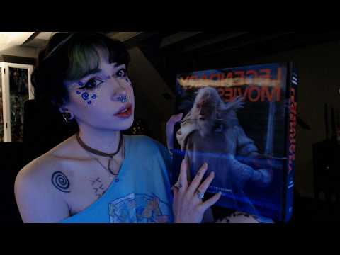 ASMR Looking Through A Legendary Movies Books | Page Turning, Book Tapping, Whispering