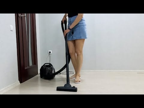 Clean with me. Cleaning the house with the Bosch BGS21X320 bagless vacuum cleaner