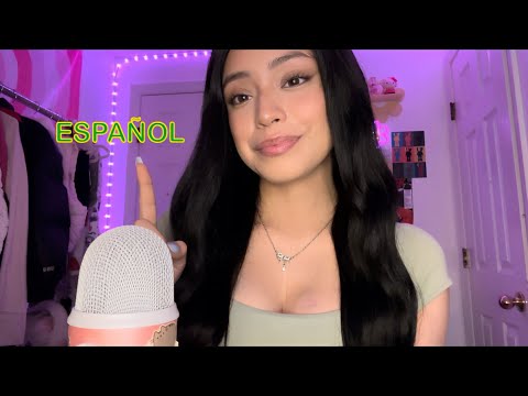 ASMR - Teaching You Spanish Words & Phrases 🇲🇽 (easy level)