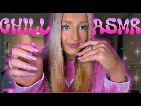 Soft Whispered Storytime + Hair Brushing to Relax You 💅🏼💗💞 (long nails, triggers for sleep)