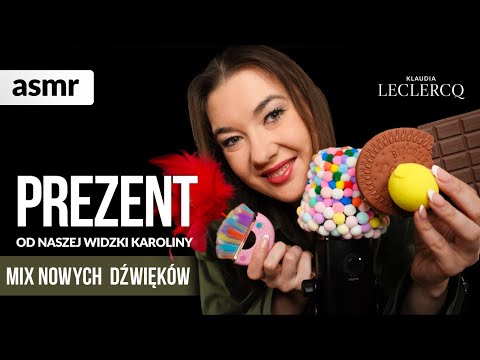 PREZENT OD WIDZKI. MIX NOWYCH DŹWIĘKÓW ASMR po polsku