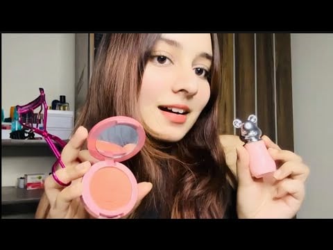 ASMR Rich girl OBSESSED with you does your Makeup💄 || personal attention*
