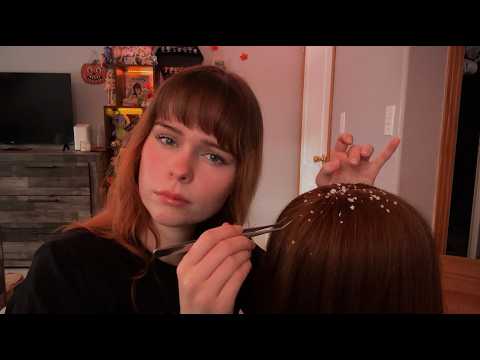 ASMR Weird Kid Picks Sand Out of Your Hair (Were At The Beach)