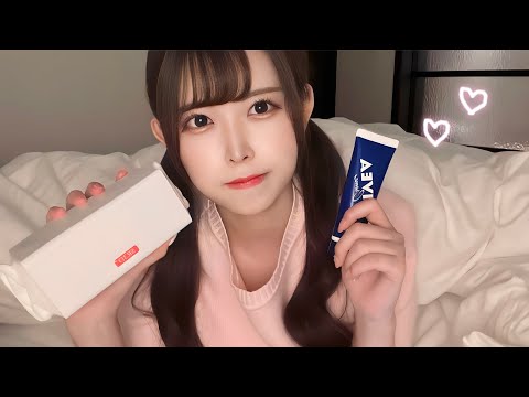 【ASMR】耳があたたまるゼロ距離雑談マッサージ♡