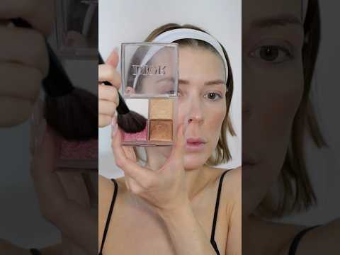 A quick & easy glowy make-up transformation! ✨💄 #asmr #makeup #makeover #transformation