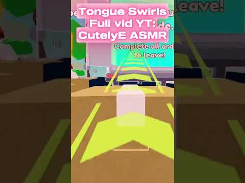 Relaxing tongue swirls  #asmr #roblox