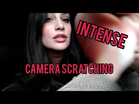 ASMR Fast Aggressive Camera Scratching, INTENSE Tingles (CV for Tony)