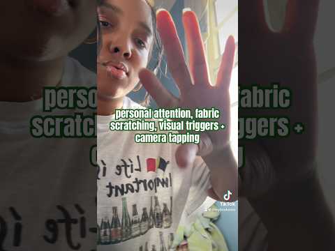 ASMR focus focus focus #lofiasmr #tingles #visualasmr #personalattention