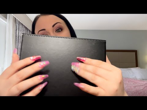 ASMR tapping & ramble (sick voice warning) Part 1