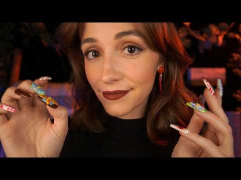 ASMR | Long Nail Tapping and Scratching | for tingles, sleep, relaxation ♥️✨