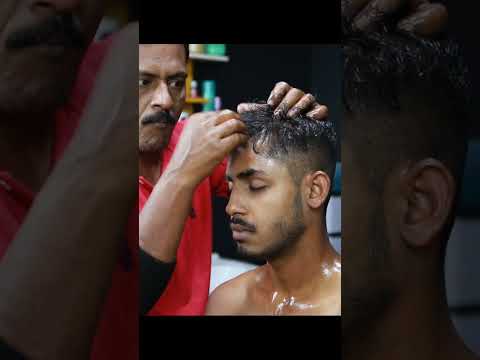 Tap Tap Oil Massage By Big Eye Barber | ASMR Massage Therapy #shorts #bigeyebarber #asmr