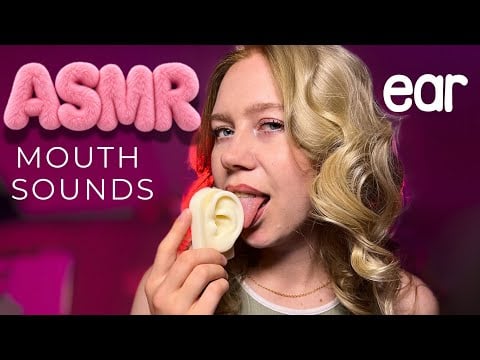 ASMR 🎧 mouth sounds 👂🏻 ear | #asmr #asmrminuha
