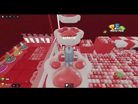 (asmr) roblox strawberry and butter tower!!