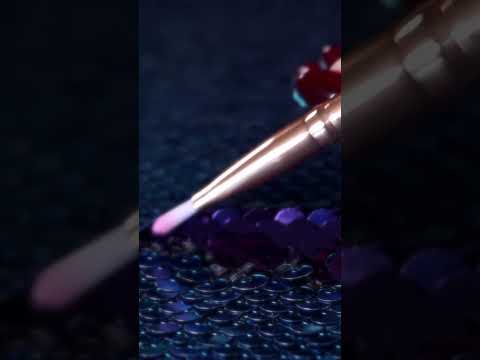 ASMR Sequin Brushing #satisfying