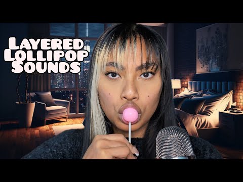 ASMR Layered Lollipop Sounds Loop For Sleep