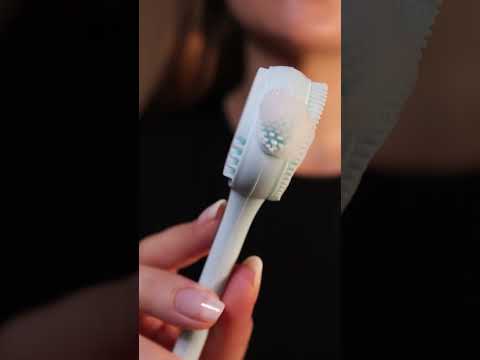 Tingly face wash & #skincare 🫧 #asmr #notalking #triggersforsleep #satisfying #personalattention