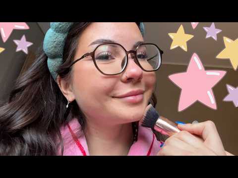 ASMR get ready with me do pracy 💼🏃‍♀️ wyszykuj się ze mną i posłuchaj update’ów 😎