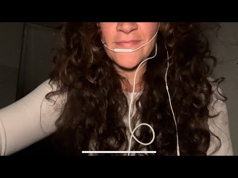 ASMR Apple Mic Up Close Whisper Ramble w/Pokey Stick