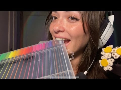 ASMR | biting on random objects