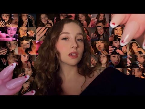 ASMR my MOST REPLAYED clips of all time (TONS of mouth sounds)