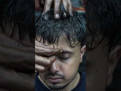 Deep Sleep Guaranteed: ASMR Head Massage Ritual for Relaxation #shorts