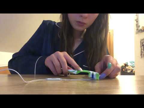 My first ASMR video (repost with edits and cuts)