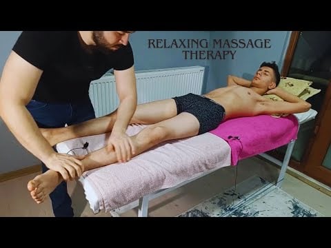 ASMR TURKISH MASTER VERY RELAXING SPECIAL MASSAGE THERAPY - CHEST,BACK,LEG,ARM MASSAGE