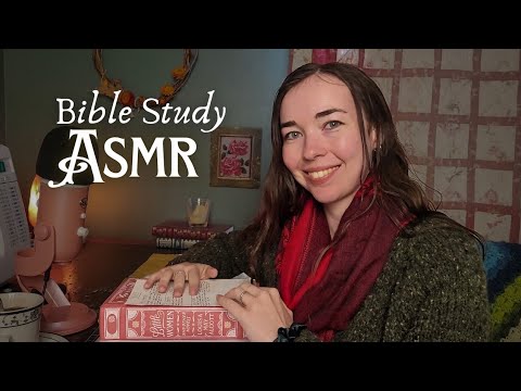 Christian ASMR Bible Study ✨ You DON'T Need More Things, Soft Spoken, Mouth Sounds, Crinkles
