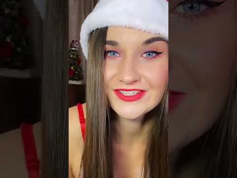 Snow maiden brushing her hair #asmr #longhair #silkyhair #longhairasmr #hairplay #mouthsounds