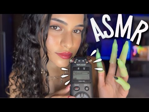 ASMR - SENSIBILIDADE MÁXIMA DO TASCAM PARA TE CAPOTAR 💤