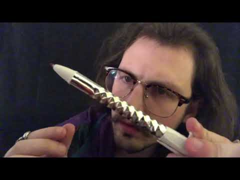 ASMR 2 Minute Quick Flex of Cool Pen with Sounds