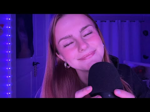 Asmr light + delicate mouth sounds