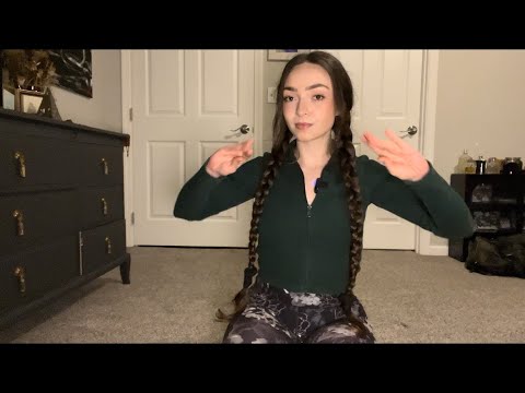 ASMR Life Update Rambling & Finger Fluttering for Deep Relaxation & Sleep