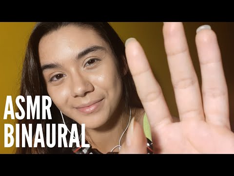 ASMR BINAURAL [PT/BR]: SONS DE BOCA E MOVIMENTOS DE MÃOS PARA VOCÊ DORMIR