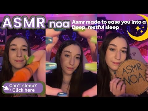 Click here to Fall Asleep in 15 Minutes | Extra Long ASMR for stress & anxiety 💕| live #239