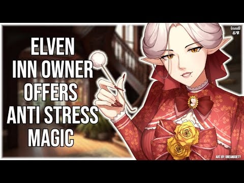 3DIO ASMR | Elven Owner Offers Peculiar Anti Stress Magic ✨| British Accent Whispers & Ear Cleaning